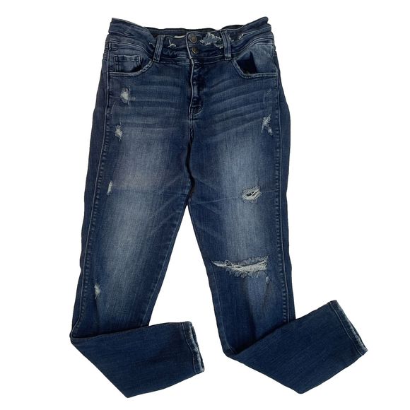 Kancan Distressed High Rise Skinny Jeans